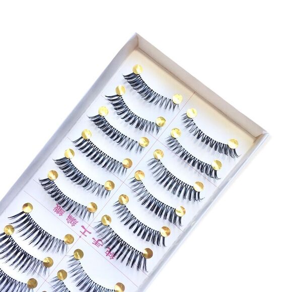 🆕1 Box / 10 Pairs False Eyelashes - Picture 5 of 6